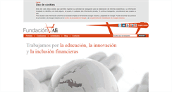 Desktop Screenshot of fundacionafi.org